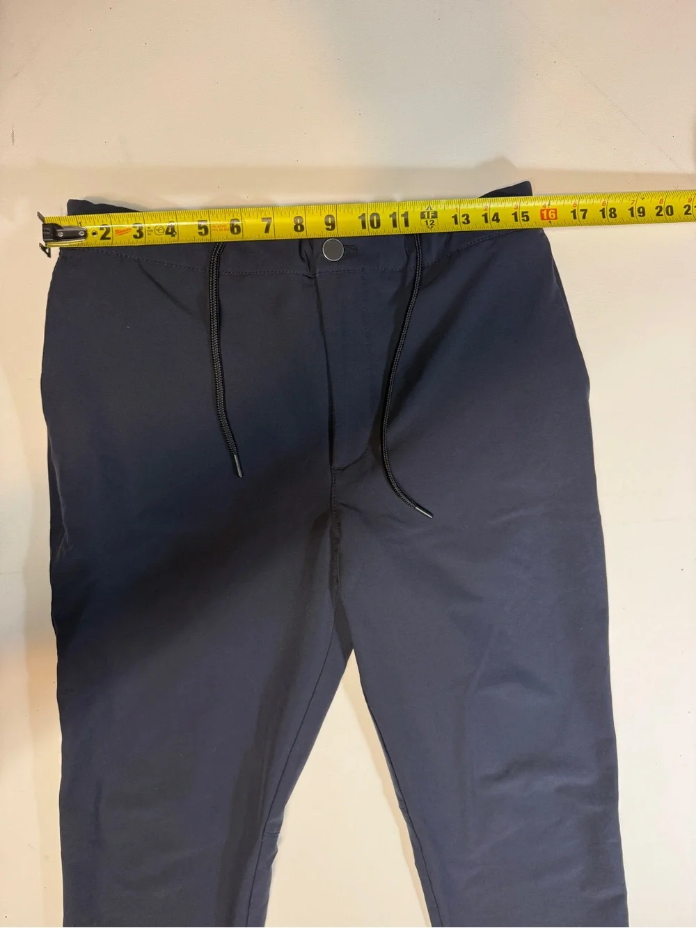 Banana Republic Navy Drawstring Performance Chinos